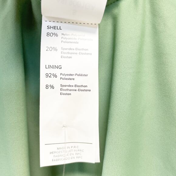 Cupshe Forest Adventure Solid Wrap Front One Piece Swimsuit Sage Green Medium - Picture 6 of 7